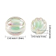 60pcs 6 couleurs perles acryliques transparentes(OACR-CJ0001-15)-2