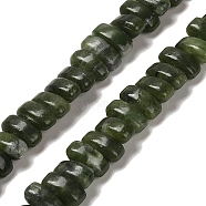 Natural Xinyi Jade/Chinese Southern Jade Beads Strands, Rectangle, 9x4x4.5mm, Hole: 1mm, about 93pcs/strand, 15.28''(38.8cm)(G-Q167-B01-09)