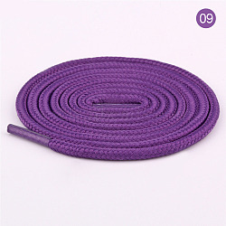 Polyester Cord Shoelace, Purple, 4mm, 1m/strand(AJEW-WH0089-09)