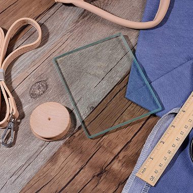 Tempered Glass Handmade Craft Leather Coating Tools with Leather Grinding Trimming Round Flat Stick Vegetable Tanned(TOOL-PH0016-71)-5