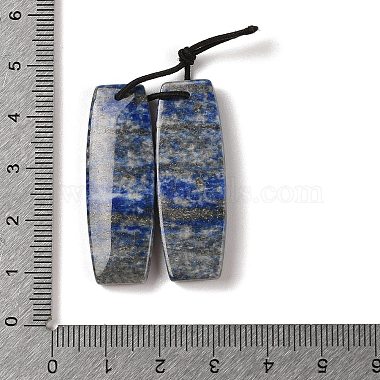 2 pendentifs en lapis-lazuli naturel(G-A228-02I)-3