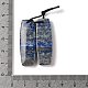 2 pendentifs en lapis-lazuli naturel(G-A228-02I)-3