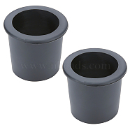 Patio Table Rubber Umbrella Hole Ring, Umbrella Cone Wedge Plug , Black, 70x62mm, Inner Diameter: 52mm(AJEW-WH0289-56)