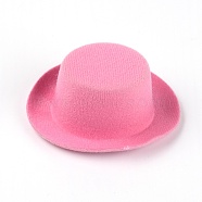 Flannelette Doll Hat, Pet Supplies Hat, Pink, 90x79x39mm(AJEW-WH0223-66A)