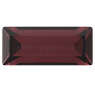 Preciosa&reg MAXIMA Crystal Fancy Stones, Czech Crystal, 435 26 212 Baguette, Dura Foiling, 90100 Burgundy, 7x3mm(X-PRC-FB7-90100)