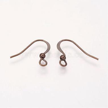 Brass French Earring Hooks(KK-Q369-AB)-2