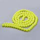 Imitation Jade Glass Beads Strands(DGLA-S076-8mm-09)-2