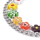 304 Stainless Steel Chain Bracelets for Women(BJEW-TA00066)-4