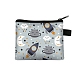 Rectangle Printed Polyester Wallet Zipper Purse(PW-WG62128-03)-1