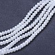 Chapelets de perles en verre galvanoplastique(X-EGLA-A034-J6mm-B07)-1