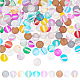 PandaHall Elite 120Pcs 10 Colors Synthetic Moonstone Beads(G-PH0001-87)-1