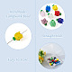 16St&uuml;ck 8 Farben handgefertigte Lampwork-Perlen(LAMP-TA0001-33)-6