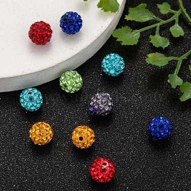 Pave Disco Ball Beads(RB-H258-8MM-M)-6