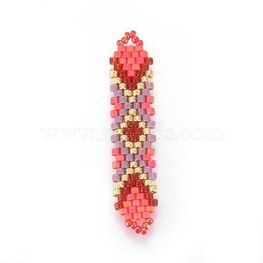 MIYUKI & TOHO Handmade Japanese Seed Beads Links(SEED-A027-T08)-2