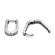 304 Stainless Steel Huggie Hoop Earrings(STAS-J033-11C-P)-3