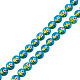 2 Strands Handmade Lampwork Bead Strands(LAMP-TADJ0001-13B)-2