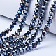 Electroplate Glass Beads Strands(EGLA-A034-P2mm-B01)-1