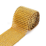 Resin Rivets, Cone, Gold, 100x6mm, 2yards/bag(PJ-TAC0004-01A)