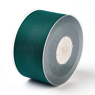 Rayon and Cotton Ribbon, Twill Tape Ribbon, Herringbone Ribbon, Dark Slate Gray, 1-1/4 inch(32mm), about 50yards/roll(45.72m/roll)(SRIB-F007-593-32mm)