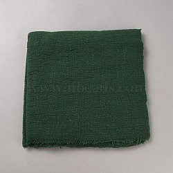 Cotton Insulation Pad, Restaurant Western Placemat, Dark Green, 410~420x410~420x0.5mm(AJEW-WH0518-64D)