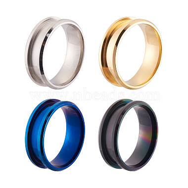 рифленые кольца из нержавеющей стали(MAK-TA0001-05)-2