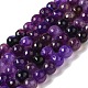 Dyed & Heated Natural Dragon Veins Agate Beads Strands(G-P539-A01-18)-1