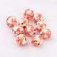 Spray Painted Resin Beads(GLAA-F049-A07)-1