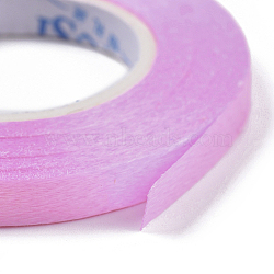 Balloons Ribbons, For Party Decoration, Pearl Pink, 3/16 inch(5mm), about 10m/Roll(SRIB-TAC0001-04D)
