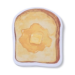 30 Sheets Food Theme Memo Pads, Creative Sticky Notes, for Office School Reading, Toast, 73x61x0.1mm(DIY-Z027-01B)