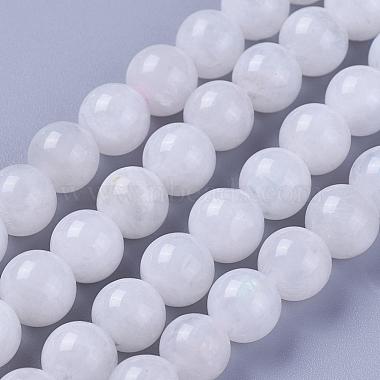 Brins de perles de pierre de lune arc-en-ciel naturel(G-G970-37-8mm)-4
