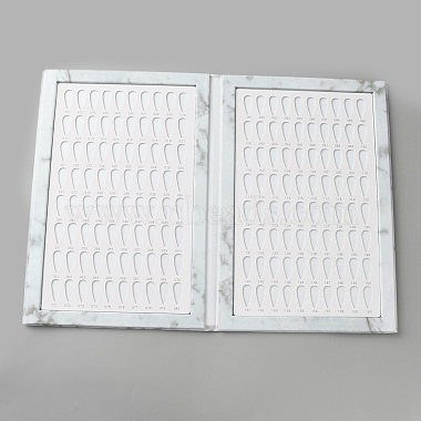 プラスチックの練習用つけ爪チップが付いた紙(MRMJ-WH0201-010)-2
