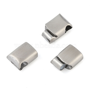 Tarnish Resistant 316 Surgical Stainless Steel Magnetic Clasps with Glue-in Ends(STAS-F269-04P-03A)-2