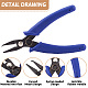 1Set Carbon Steel Jewelry Pliers(PT-TA0001-03)-3