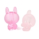 Frosted Transparent Acrylic Beads(FACR-C001-01H)-2