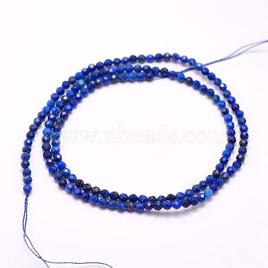 Chapelets de perles en lapis-lazuli naturel(G-F509-14-4mm)-2