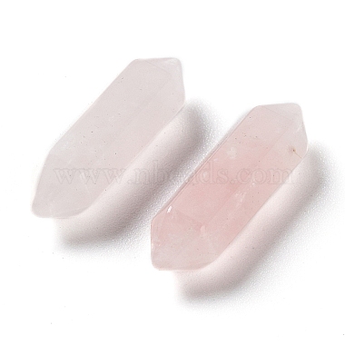Natural Rose Quartz Double Terminated Pointed Beads(G-G012-26)-2
