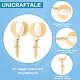 Unicraftale DIY Dagger Charm Cuff Ring Making Kit(DIY-UN0003-66)-5