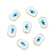 Placage en rack perles au chalumeau faites à la main mauvais œil(KK-F838-03A-G)-3
