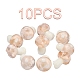 10Pcs Mushroom Handmade Lampwork Beads(LAMP-YW0001-08C)-3