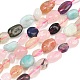 Natural Mixed Stone Beads Strands(G-G464-A03-01)-2
