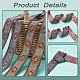 ahadermaker 14m 2 couleurs rubans de polyester de broderie de style ethnique(OCOR-GA0001-53)-8