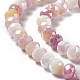 Brins de perles de verre plaquées à facettes(GLAA-C023-02D)-4