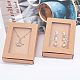 Foldable Drawer Type Creative Kraft Paper Box(CON-WH0077-12)-6