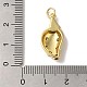 Rack Plating Brass Micro Pave Cubic Zirconia Pendants(KK-U027-09-04G)-3