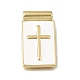 Brass with White Enamel Pendants(KK-CBA8E93-04A)-1