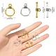 20Pcs 2 Colors Tibetan Style Alloy Toggle Clasps(FIND-YW0004-23)-3
