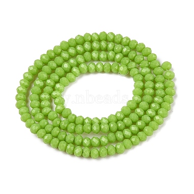 Opaque Solid Color Imitation Jade Glass Beads Strands(EGLA-A044-P1mm-D30)-3