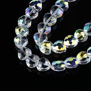 Electroplate Transparent Glass Beads Strands(EGLA-N002-22A-B01)-5