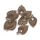 Tibetan Style Chandelier Components Links(X-TIBE-A4013-AB-FF)-1
