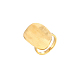 Французское винтажное кольцо неправильной формы из нержавеющей стали для женщин на каждый день(XP0152-1)-1